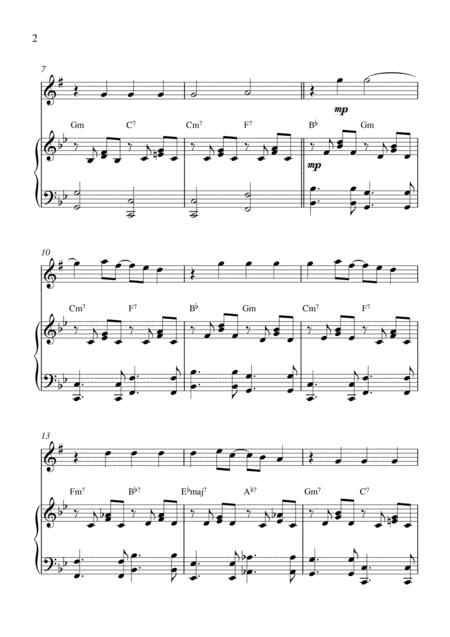 Love Is The Sweetest Thing Alto Saxophone Solo And Piano Accompaniment With Chords Page 2