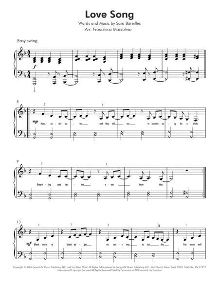 Love Song For Intermediates Page 2