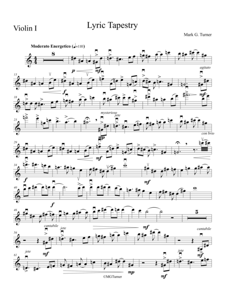 Lyric Tapestry String Quartet Page 2