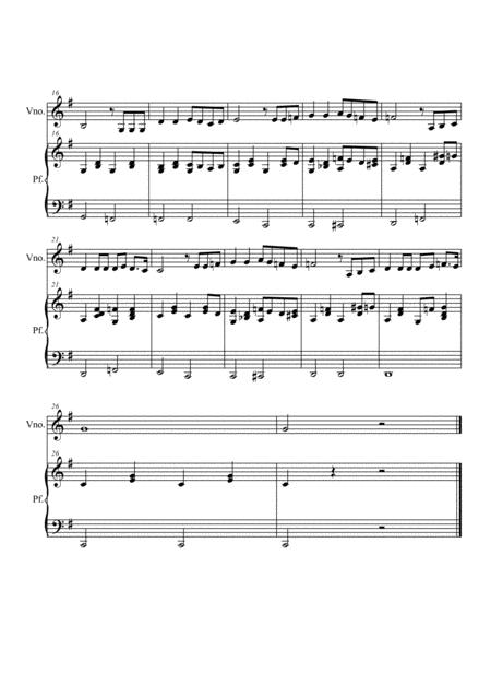 Ma Se Ghe Pensu Violin And Piano Page 2