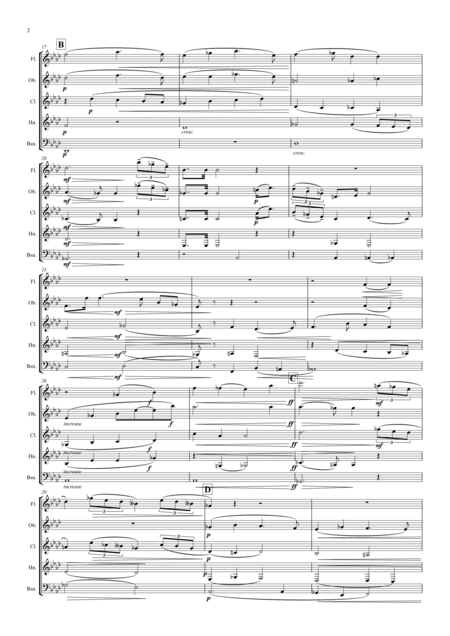 Macdowell New England Idylls Op 62 No 1 An Old Garden Wind Quintet Page 2