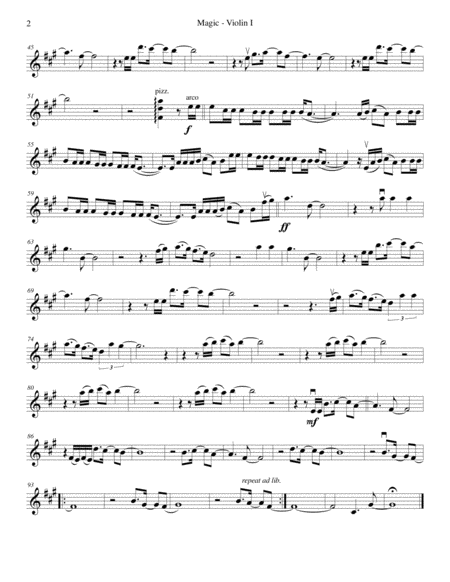 Magic String Quartet Page 2