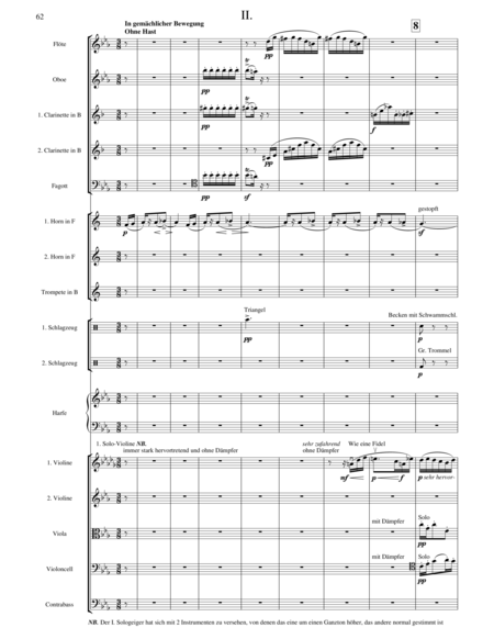 Mahler Arr Lee Symphony No 4 In G Major 2nd Movement Full Score Page 2