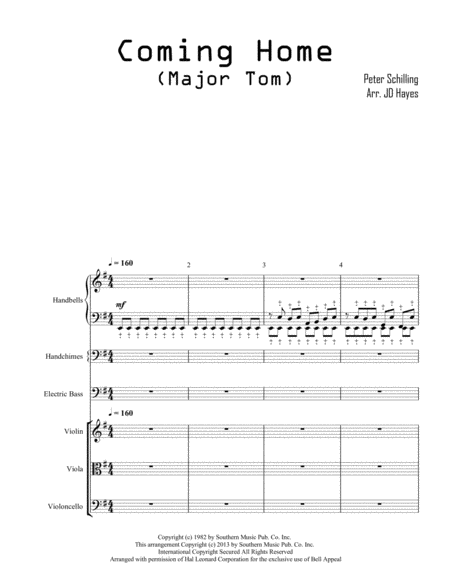 Major Tom Coming Home Full Score Page 2