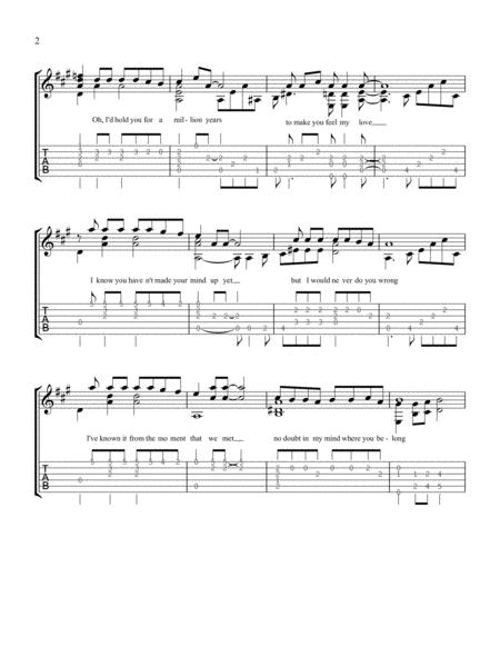 Make You Feel My Love Solo Guitar Arrangement Page 2