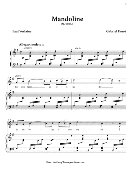 Mandoline Op 58 No 1 G Major Page 2
