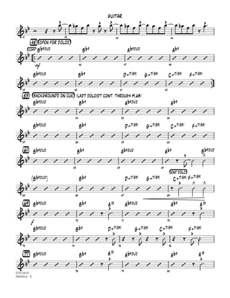 Manteca Arr Mike Tomaro Guitar Page 2