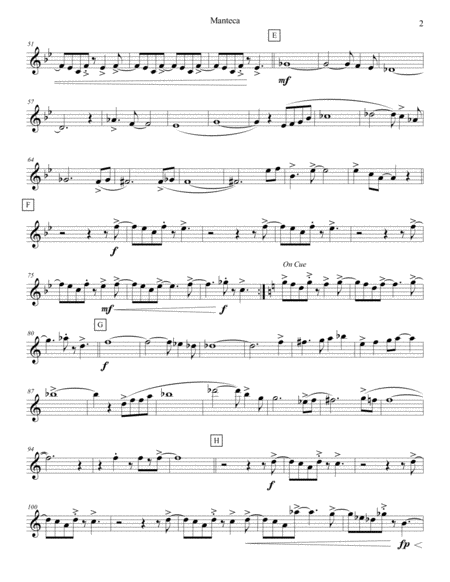 Manteca Violin 3 Page 2