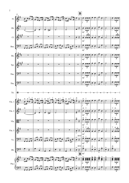 March Fantasia From Nutcracker For School Orchestra Page 2