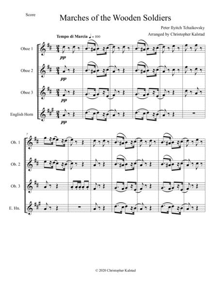 Marches Of The Wooden Soldiers Oboe Ensemble Obs 1 2 3 And English Horn Page 2