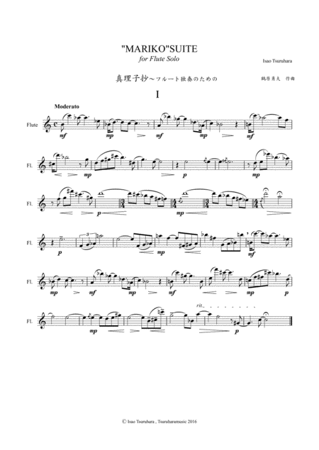 Mariko Suite For Flute Solo Page 2