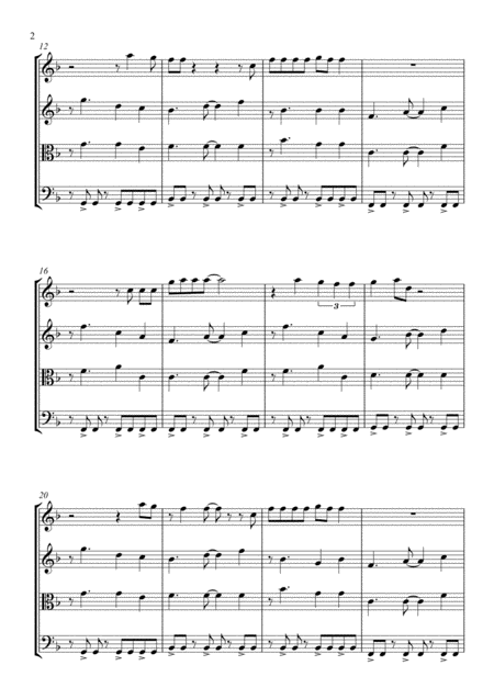 Marry You Bruno Mars String Quartet Page 2