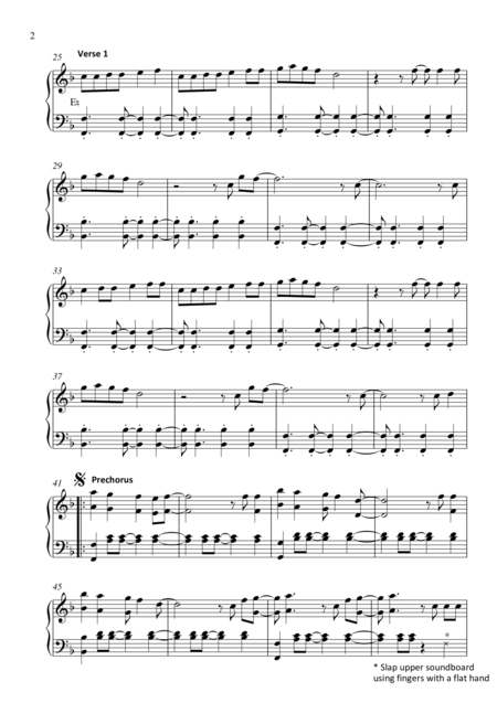 Marry You Harp Solo Page 2