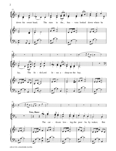 Marry You Original Key Tenor Sax Page 2