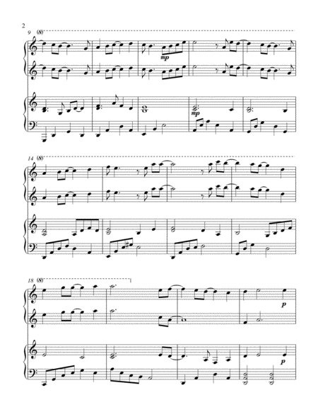 Mary Did You Know 1 Piano 4 Hand Duet Page 2