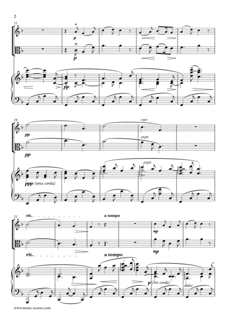 Marys Lullaby Or Maria Wiegenlied Violin Viola And Piano Page 2