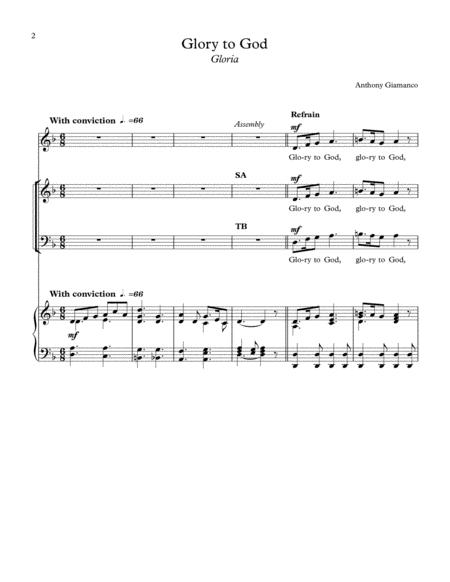 Mass Of Wondrous Mystery Satb Choir Cantor Assembly Keyboard Page 2