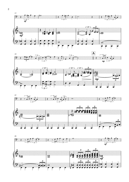 Maybe This Time Arranged For Bassoon And Piano Page 2