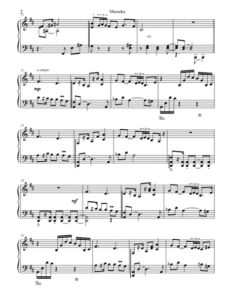 Mazurka In B Minor Page 2