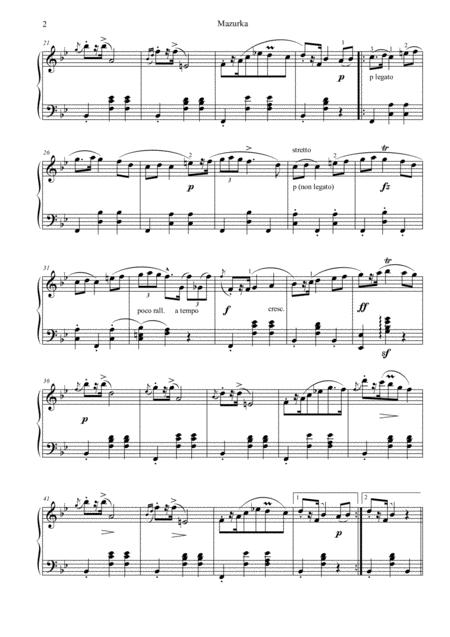 Mazurka Op 7 No 1 Page 2