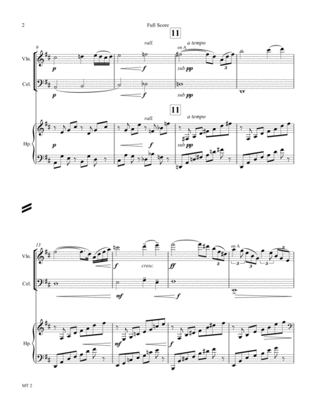 Mditation From Thas Violin Solo With Chamber Ensemble Page 2