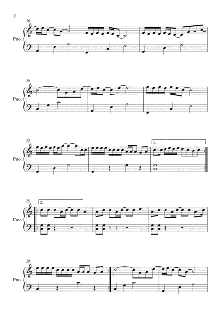 Me Taylor Swift Feat Brendon Urie Easy Piano Page 2