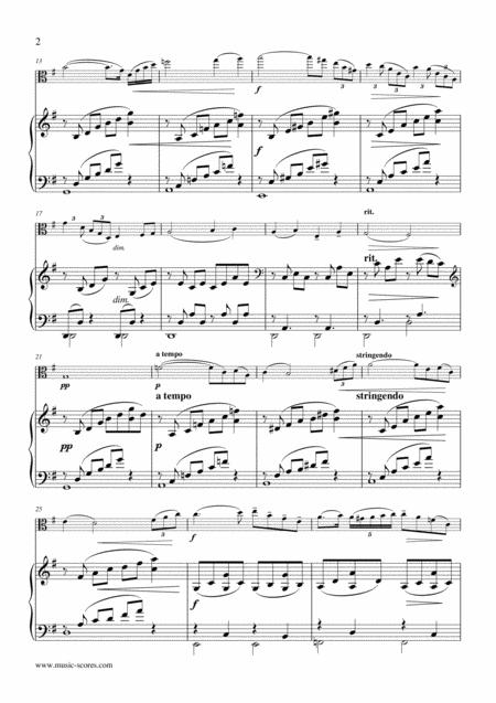 Meditation From Thais Viola And Piano Page 2