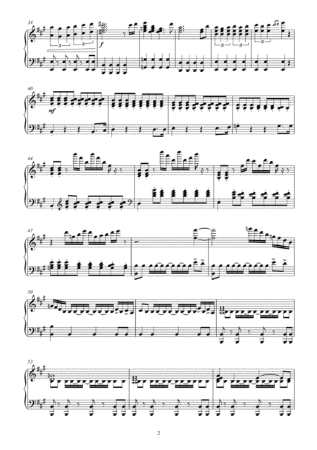 Megamind Main Theme Piano Solo Intermediate Advanced Page 2