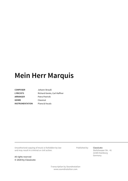 Mein Herr Marquis Page 2