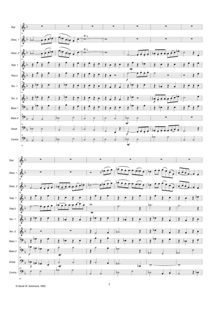 Meinau Rag For Recorder Orchestra Page 2