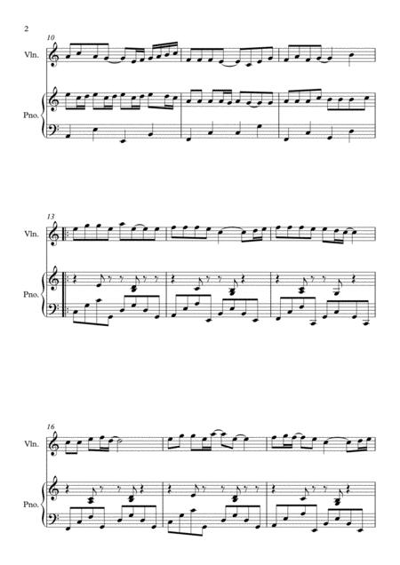 Memories C Major By Maroon 5 Violin Or Flute Piano Page 2