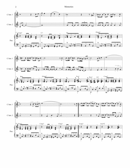 Memories Duet For C Instruments Page 2