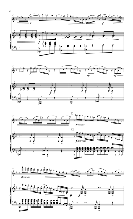 Mendelssohn Rondo Capriccioso For Flute Piano Page 2