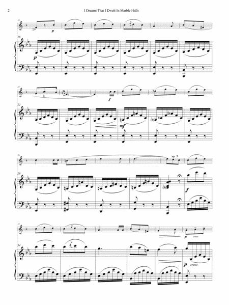 Michael Balfe I Dreamt That I Dwelt In Marble Halls Arr Seunghee Lee Page 2