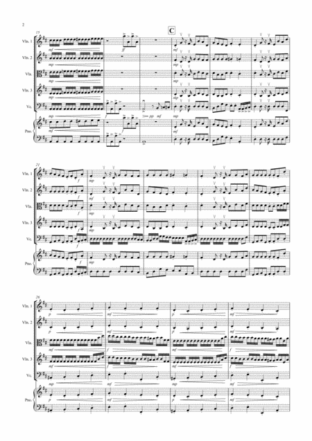Miniature Overture Fantasia From Nutcracker For String Quartet Page 2