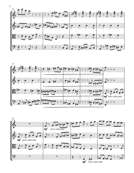 Minuet And Trio L Boccherini For Brass Quintet Tuba Page 2