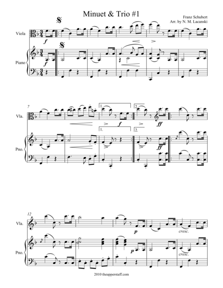 Minuet Trio 1 Page 2