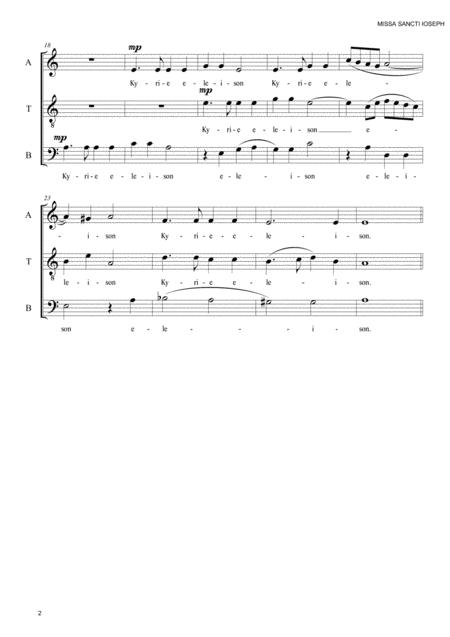 Missa Sancti Ioseph Page 2