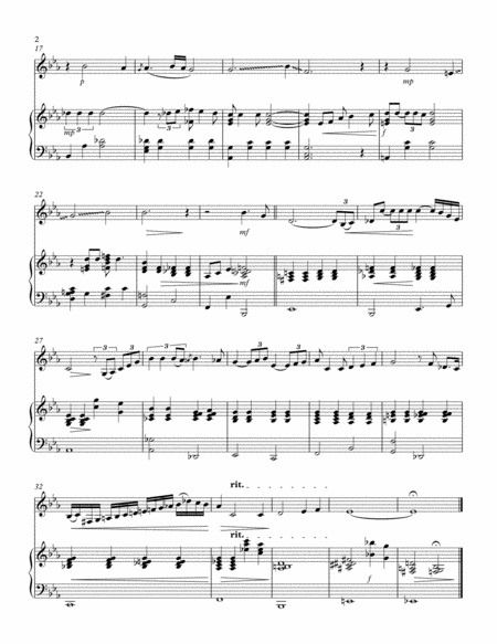 Misty For Alto Sax Solo With Piano Accompaniment Erroll Garner Page 2