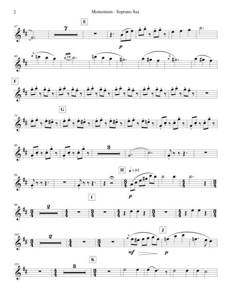 Momentum Op 22 Soprano Sax Page 2