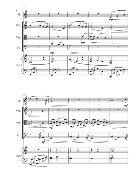 Moon River Arr For Chamber Ensemble Page 2