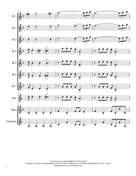 Moonlight Serenade For Clarinet Choir Page 2