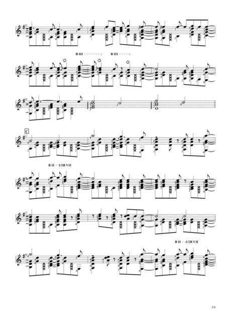 More Than Words Solo Guitar Score Page 2