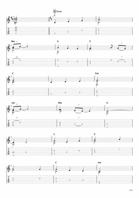 Morning Has Broken Cat Stevens For Solo Fingerstyle Guitar Page 2