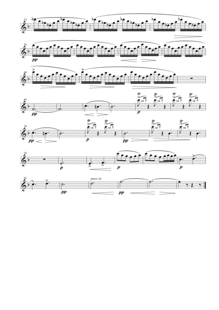 Morning Mood From Peer Gynt Suite For Clarinet Quartet Page 2