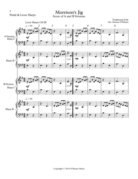 Morrisons Jig Conductors Score Page 2