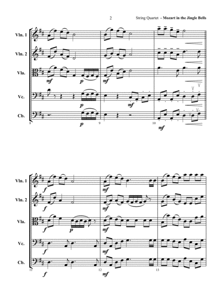 Mozart In The Jingle Bells Page 2