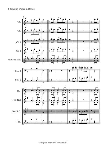 Mozart K 213 Country Dance In Rondo Page 2