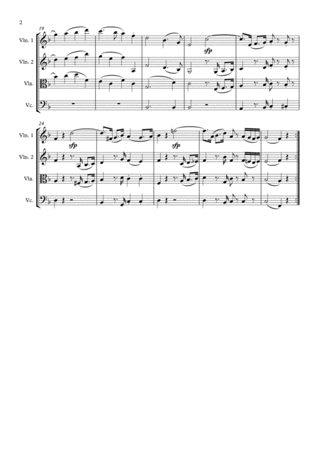 Mozart March Of The Priests From The Magic Flute Page 2