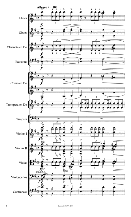 Muri De Un Beso Intermezzo For Orchestra Page 2